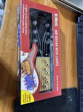 Totes Air Guitar with Lights - Lights Flash Red and Blue As You Play NEW Sealed
