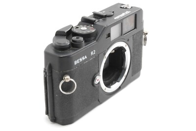 Voigtlander Bessa R2 Black Rangefinder Film Camera M Mount