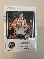 2022 Contenders Basketball Nikola Jokic Game Night Ticket #16