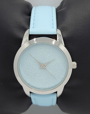 BWC Baby Blue Sparkly Face Watch BWC Women main image 4