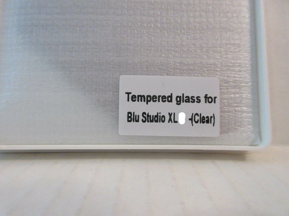 1 Funda Protectora de Pantalla Vidrio Templado para Teléfono Celular Blu Studio XL Transparente Foto 4 de 4