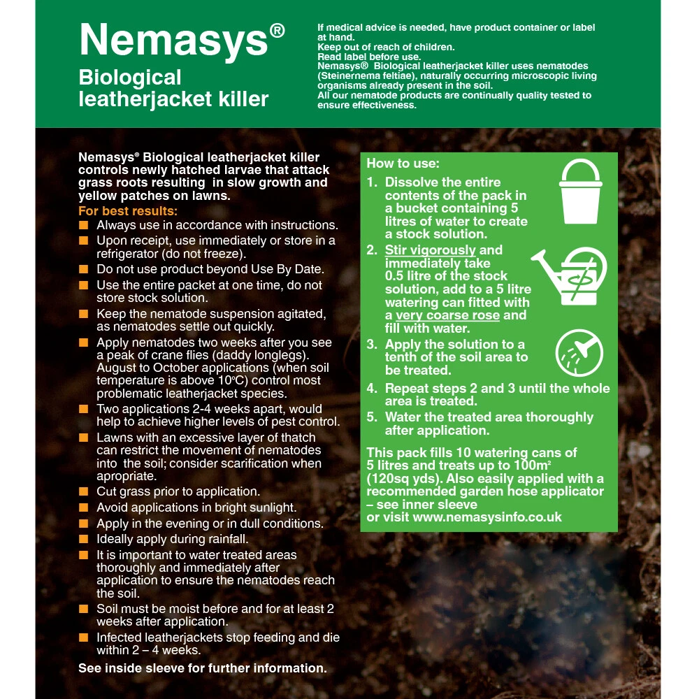 Leather sale jacket nematodes