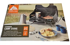 "New in Box 2 Burner Outdoor Camp Stove
