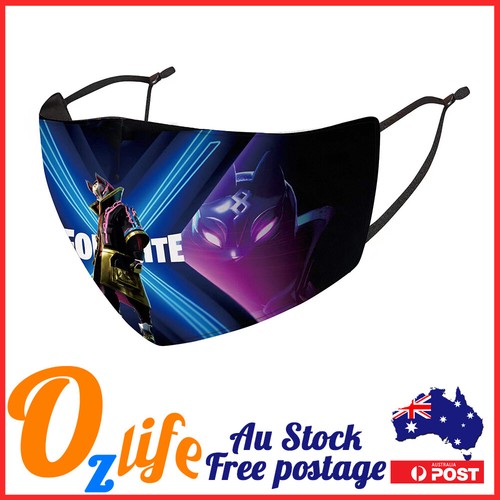 Kids Face Mask Children Breathable Washable Reusable ROBLOX FORTNITE *NEW ADULT* - Picture 4 of 127