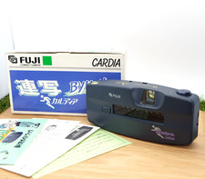 Fujifilm Rensha Cardia Byu-N 8 35mm Film Camera W/ Box Japan Mint -  1105C