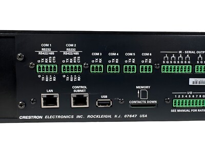 ⚡Crestron 3-Series AV3 Control System Advanced Control Processor
