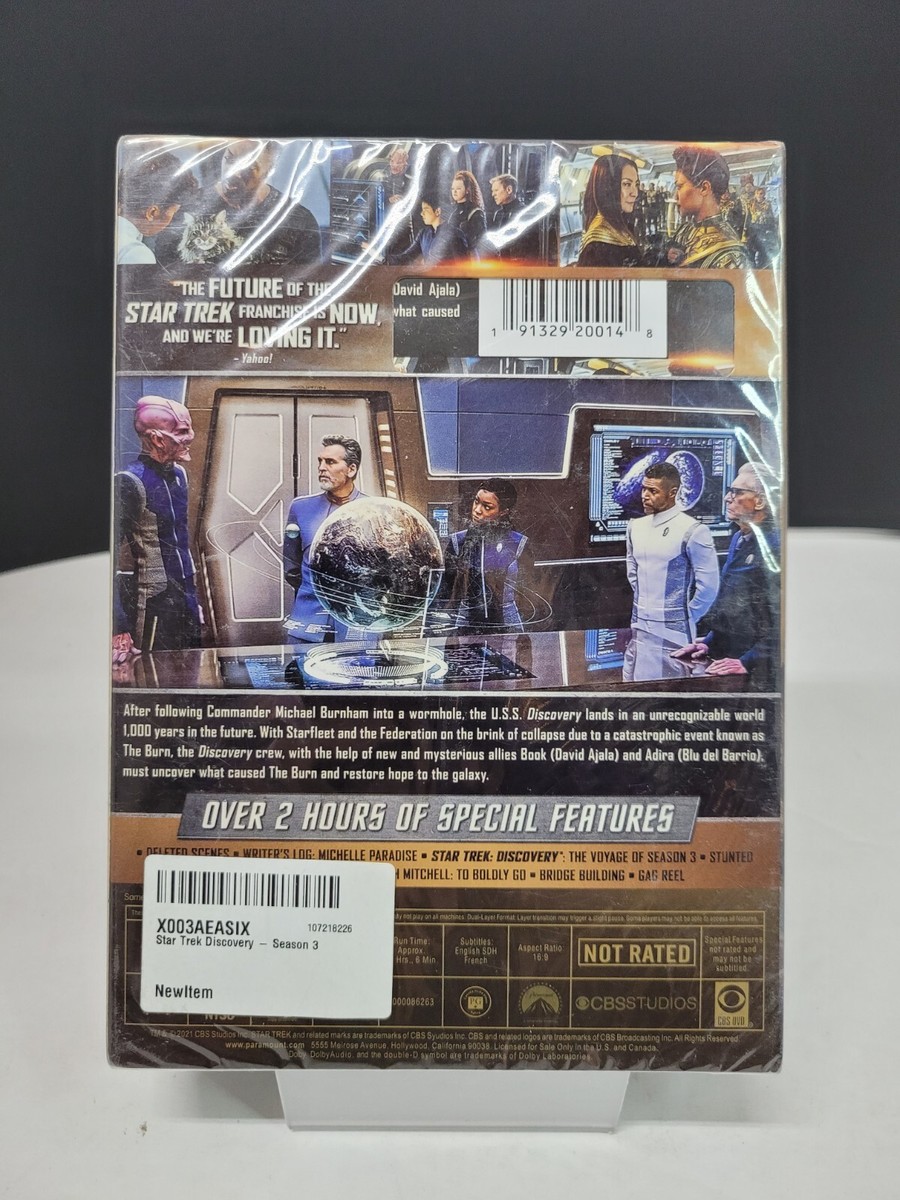 Star Trek Discovery Season DVD NEW Disc Set 2021 US Canada Region