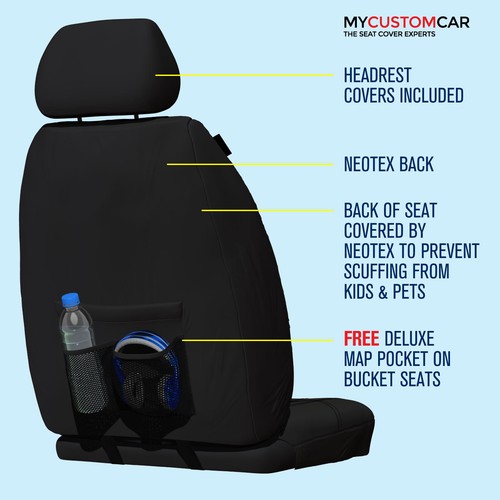 NISSAN PATHFINDER Custom Fit Seat Covers Front OR Rear, Neoprene OR Canvas - Picture 9 of 16