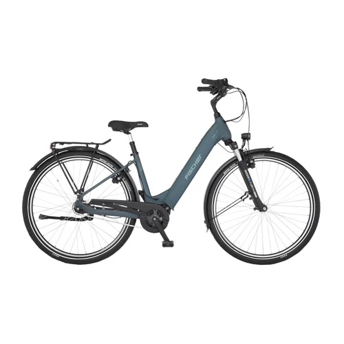 28 Zoll City E-Bike Mittelmotor FISCHER Cita 4.2i grün RH 43 cm 711 Wh Rücktritt