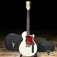 Fano Sp6 Oltre Lollar P-90/t-style Guitar W/ Gigbag – Olympic White
