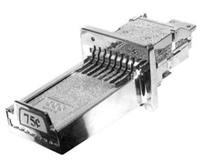 ESD SLIDE STD Vertical 8 Coin Slide Model Number V8-200