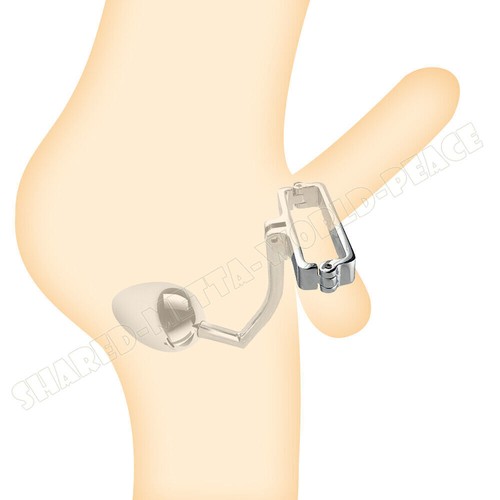 Stainless Steel Male Chastity Device Scrotum Binding with Ball Hook Restraint - Picture 5 of 18