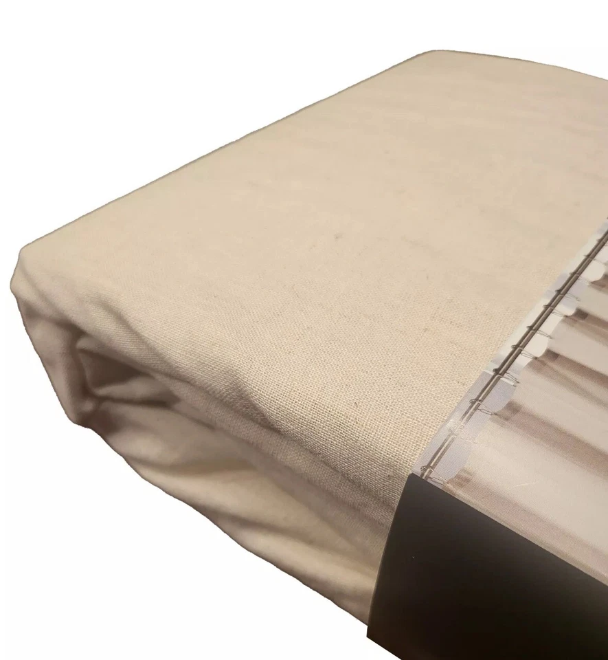 Cortinas de ducha Bee & Willow borde con volantes 72 pulgadas x 72 pulgadas en lino natural Foto 2 de 3