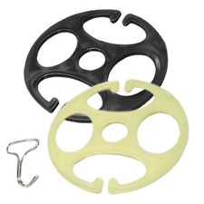 12pcs Car Seat Cover Plum Plate Metal Hook Plastic Chucks Locking Clip Fixed US