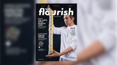The Flourish Launch Edition, ein tolles Geschenk für Pokerkartensammler von USPCC