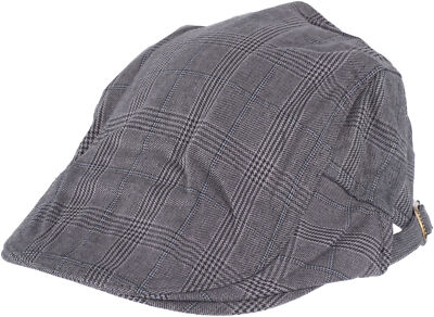 Retro Karo GLENCHECK 50s Schiebermütze FLAT CAP Rockabilly