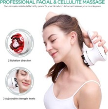 Electric Cellulite Massager Machine Belly Arm Leg Waist Butt Body Shaping Device