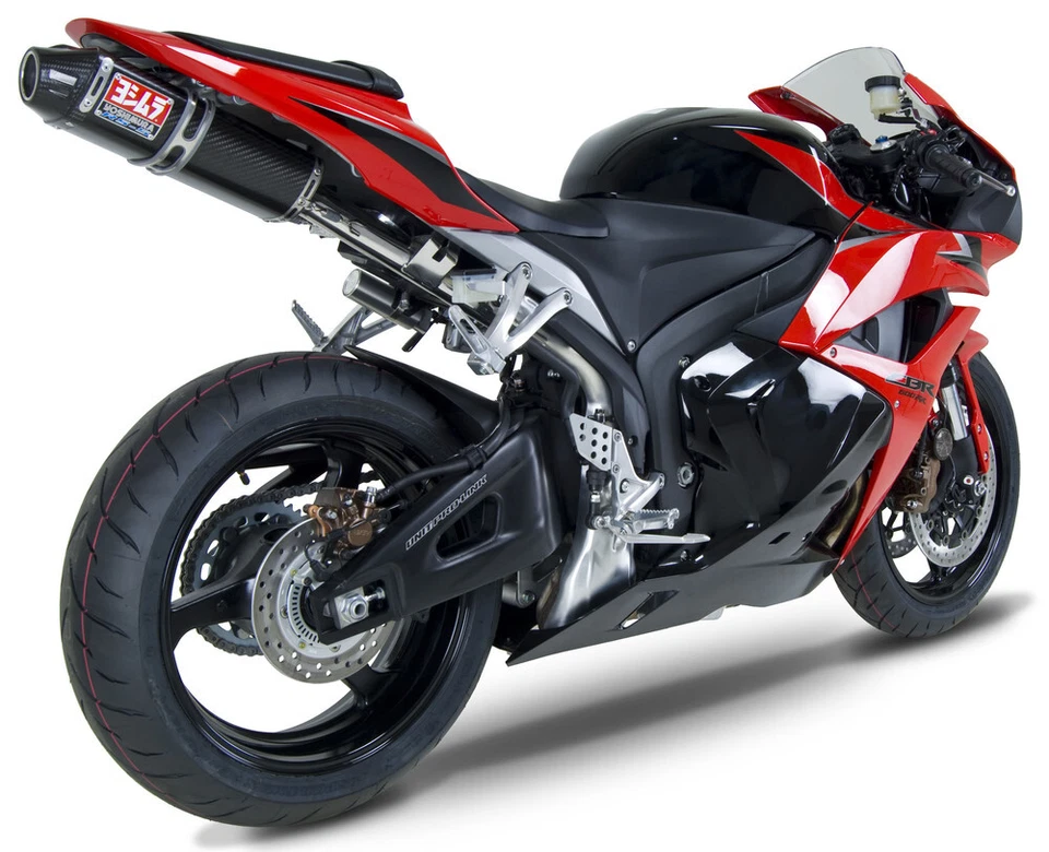 Sistema de escape YOSHIMURA RS-5 Street Slip-On (CF/CF) 2009-2015 Honda CBR600RR Foto 3 de 3