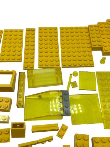 724 Yellow Lego Pieces Bricks Plates Tiles Arch Windows Specialty Vintage Parts - Picture 9 of 15
