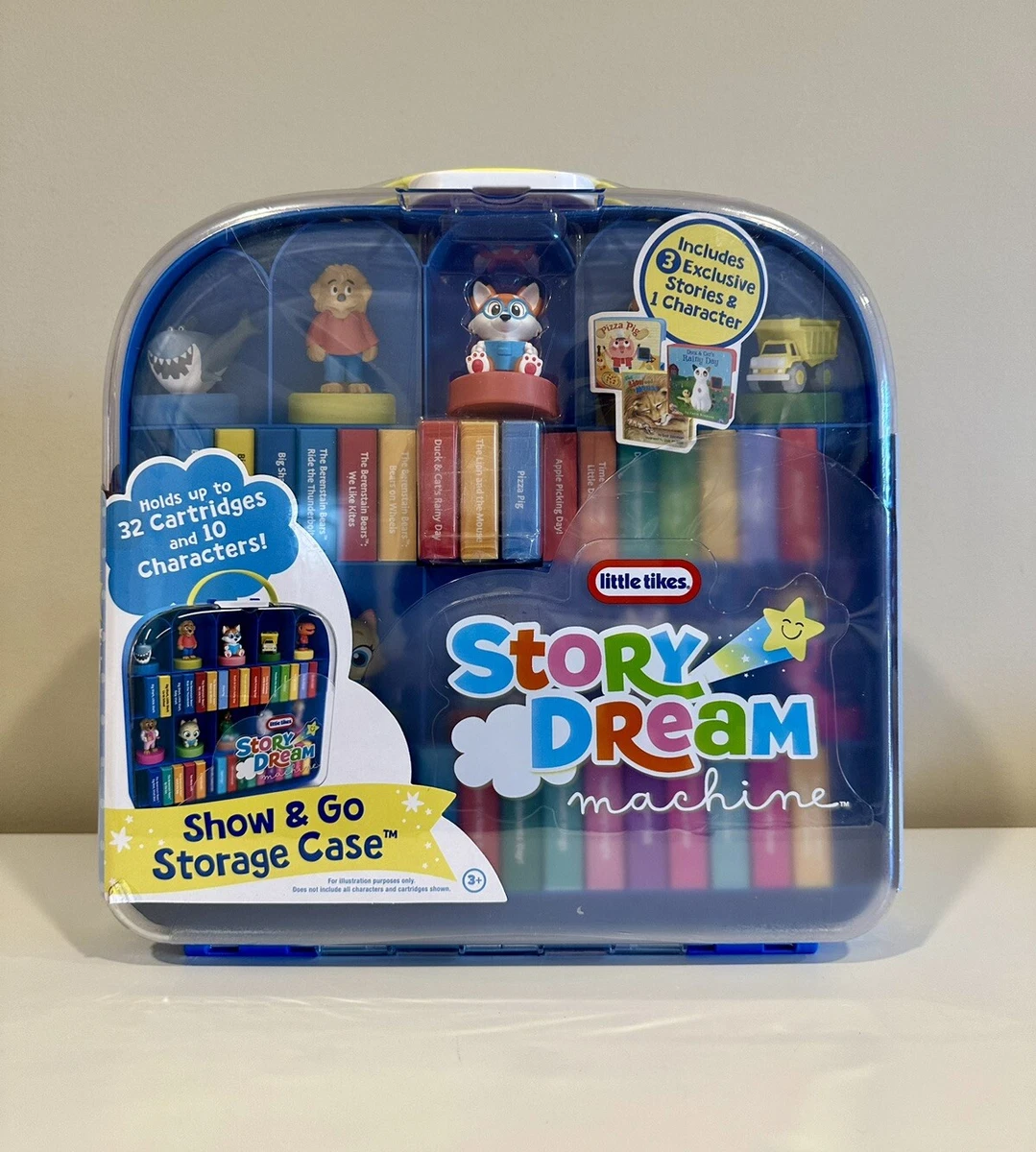 Little Tikes Story Dream Machine Show & Go Storage Case w/ Exclusive  Stories Set