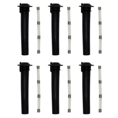  New Ignition Coil Boot and Spring Kit (6) For 2000-2011 Ford Mazda Mercury