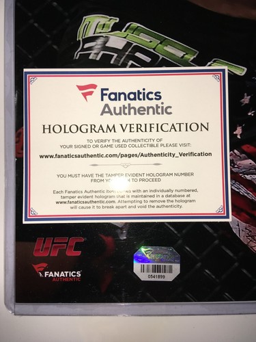 Stephan Bonnar Autographed Signed 16x20 Photo HOF 2013 UFC Fanatics Authentic - Picture 3 of 3