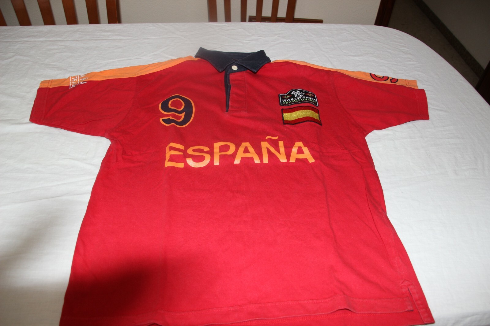 POLO DE LA SELECCION DE ESPAÑA DE POLO DE MARCA EASY WEAR TALLA M Nº 9 POLO TEAM