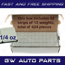 1 Box 14 Oz Wheel Weights Stick-on Adhesive Tape 624 Pcs Lead Free