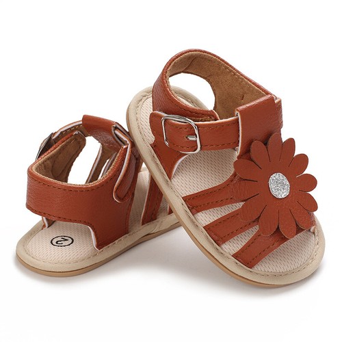 Gift Baby Girl Pram Shoes Infant Toddler Daisy Summer Sandals Trainers 3 6 9 12 - Picture 10 of 22