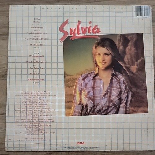 SYLVIA: Drifter (Vinyl LP Record Sealed) - Picture 2 of 3