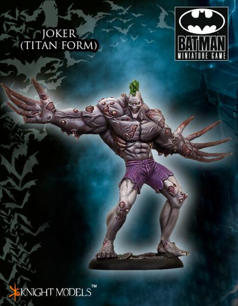 Модели рыцарей Мини-игра Бэтмен 35 мм Joker - Titan Form Pack New KST35DC032