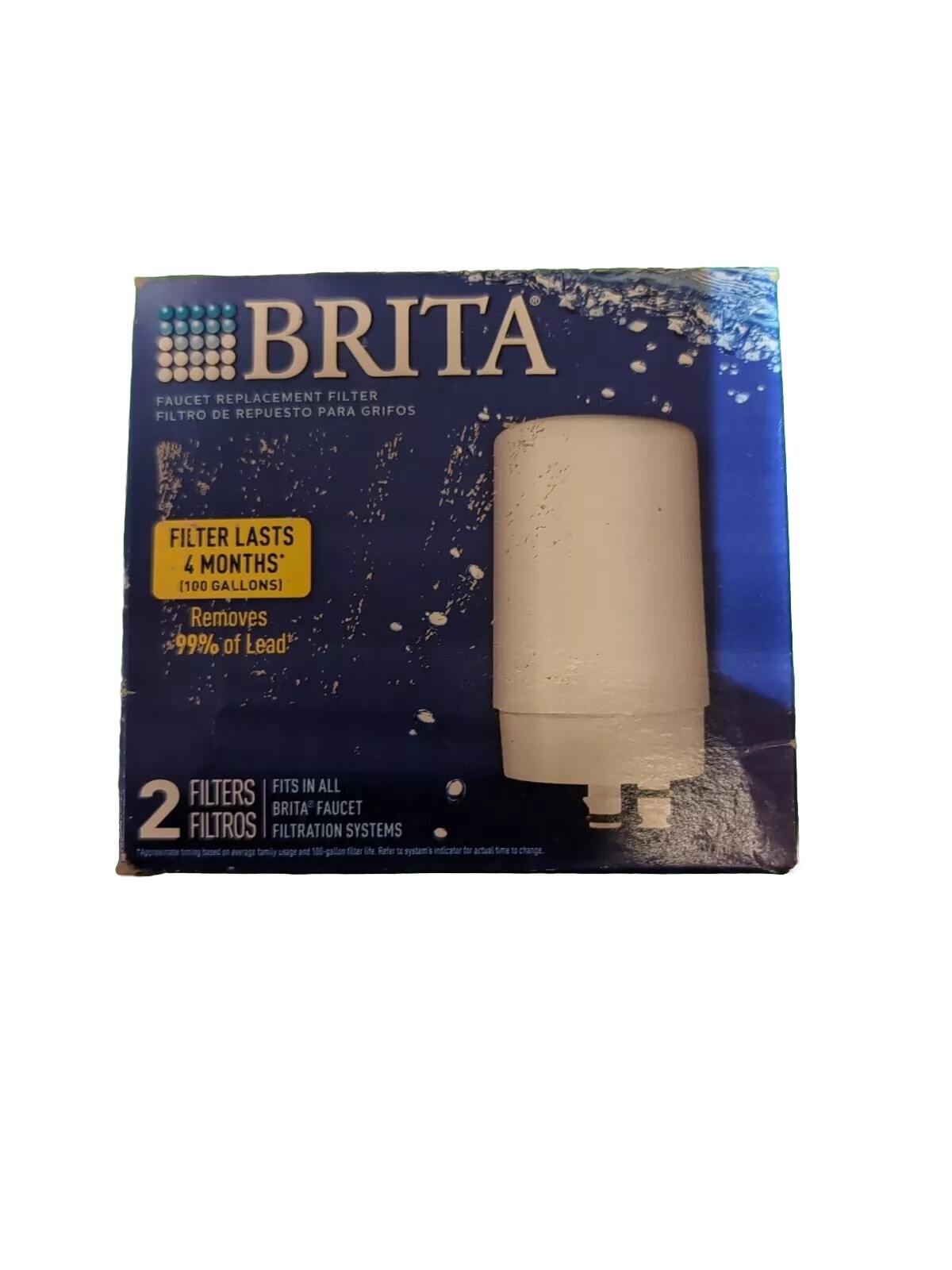 Brita Tap Water Faucet Filter Replacement, 2 Count 60258363111 eBay