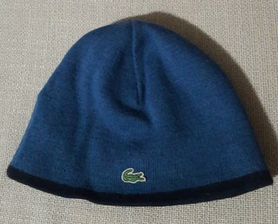 mens lacoste beanie