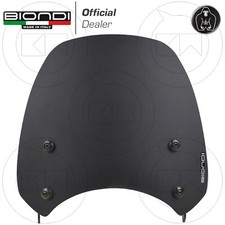 CUPOLINO PARABREZZA BIONDI MOD. SPORT NERO SATINATO MOTO GUZZI V7 IV STONE 2021