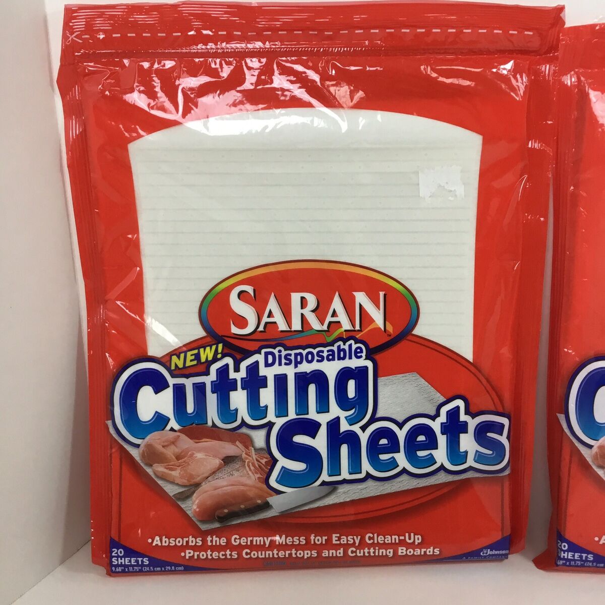 34 Saran Disposable Cutting Board Sheets Pack of 20 + 14 pieces