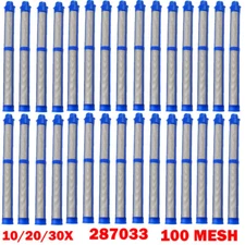 10/20/30x Airless Paint Spray Gun Filter for Contractor II 287033 100 Mesh HOT