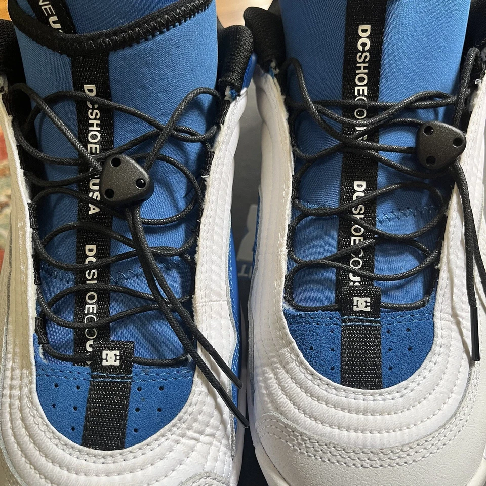 DC WILLIAMS OG × ROKIT White Blue Colorway Size 11 VNDS w/Box LEGACY LYNX KALIS - Image 4 of 4