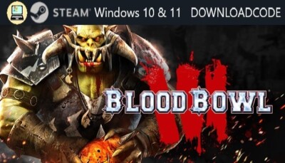 NEU PC Computer Spiel Blood Bowl 3 für Windows 10 11 STEAM Downloadcode Game Key