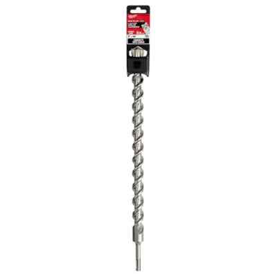 Milwaukee 48-20-8346 SDS PLUS 1'' x18'' 4-Cutter Solid Carbide
