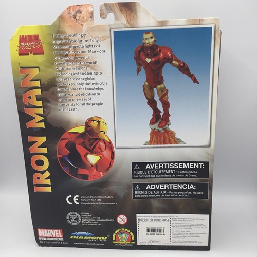 Marvel Select Iron Man Action Figure NEW 2012 - Picture 5 of 11