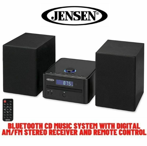 Jensen JBS-210 4W Compact Stereo 