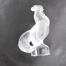coq en cristal de sevres