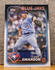 BASEBALL CARD TOPPS UPDATE SERIES 2024 TORONTO BLUE JAYS ERIK SWANSON US312
