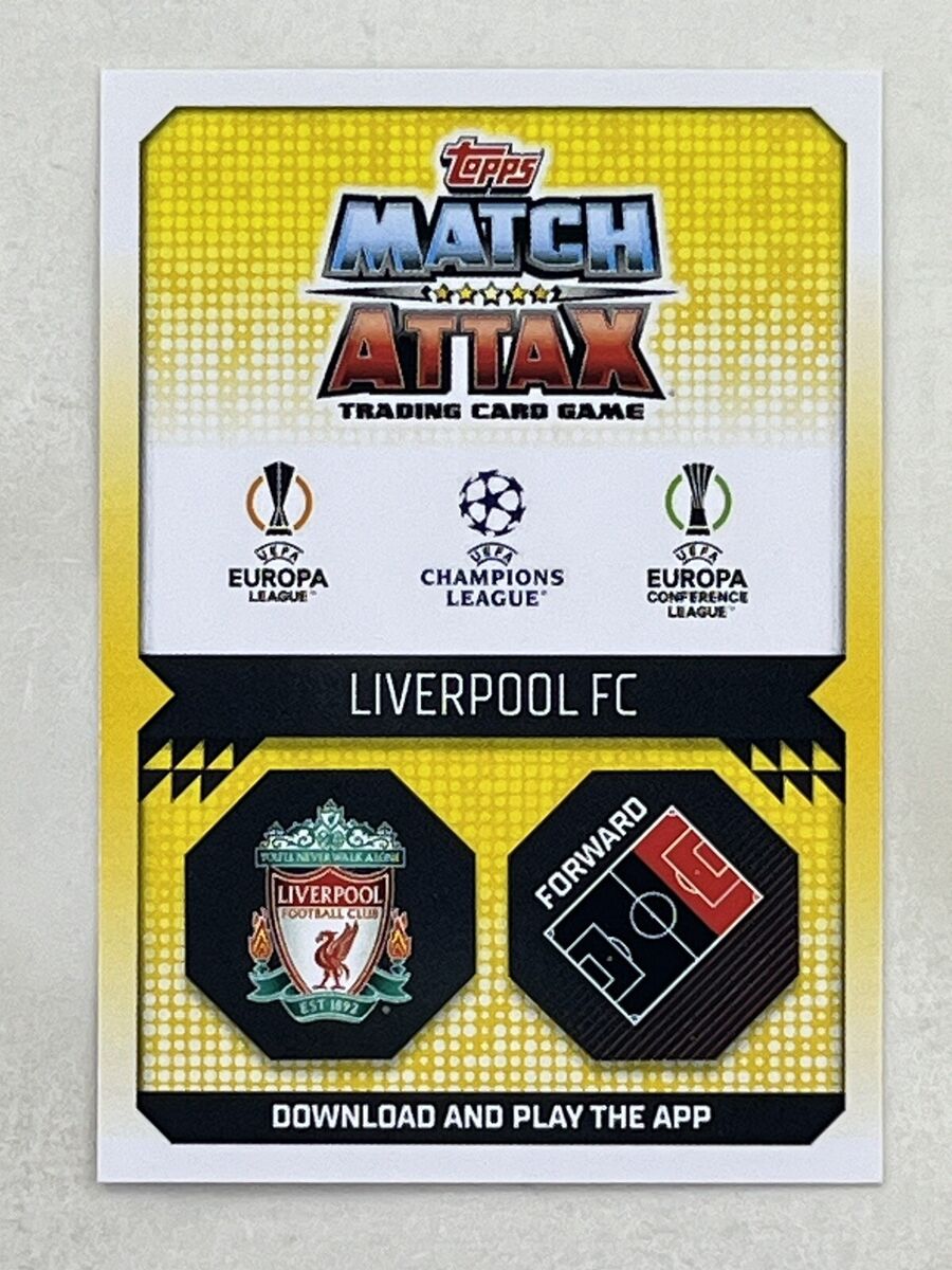 Mohamed Salah 2022-23 Topps Match Attax UCL 100 Club #457 Mohamed Salah 2022-23 Topps Match Attax UCL 100 Club #457