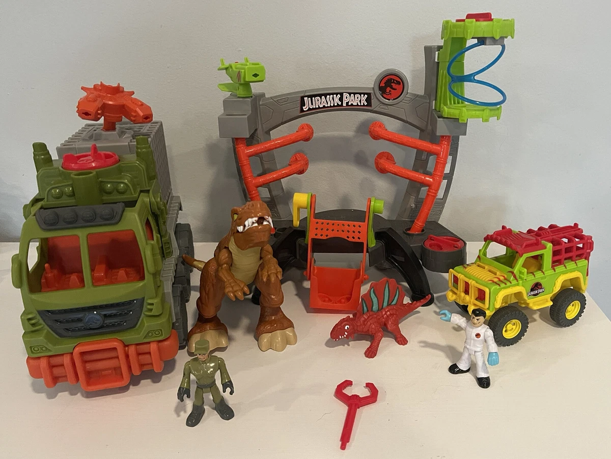 Imaginext jurassic world cheap research lab playset