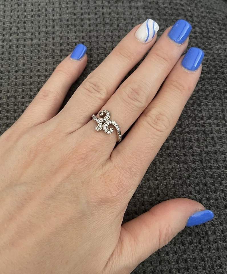 Thomas Sabo Ring Roségold Zirkonia Gr 54 Neuwertig 