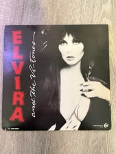ELVIRA AND THE VI-TONES ‘3-D TV’ 12” VINYL MINI-SINGLE PRE-OWNED ELVIRA THEME