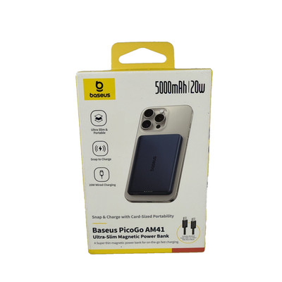 BASEUS Picogo AM41 Power Bank Ultra Slim Magnetic 5000mAh 20W