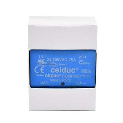 1PCS NEW FOR CELDUC Solid State Relays SO967560 75A