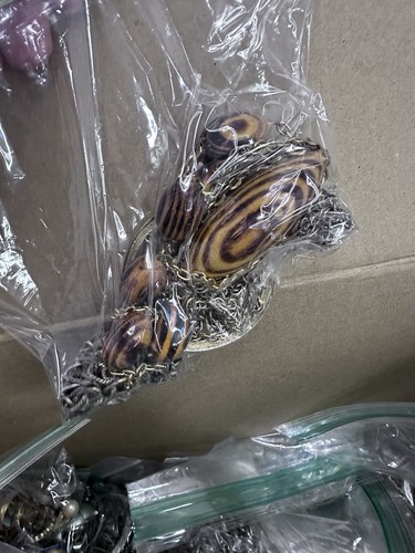Vintage to now mixed junk jewelry lot for craft wear resale 15 lbs. - Picture 5 of 9